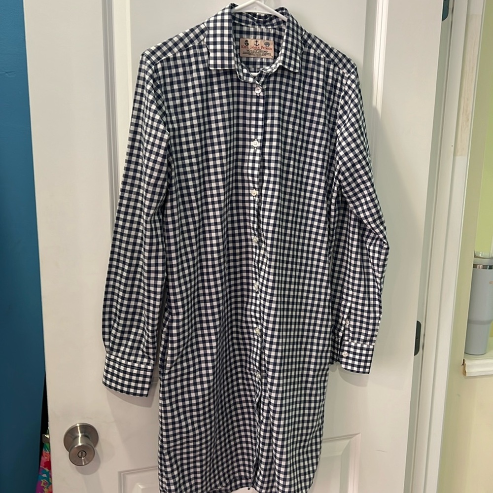 KJP Scalloped Oxford Dress